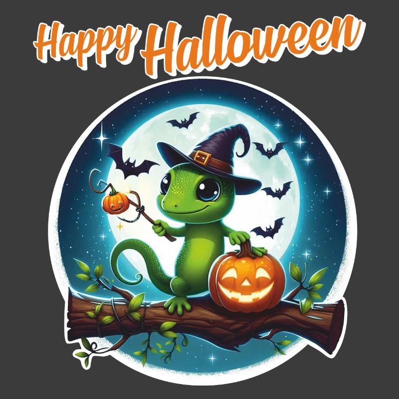 Wizard Gecko - Halloween