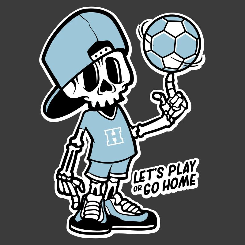 Skeleton handballer