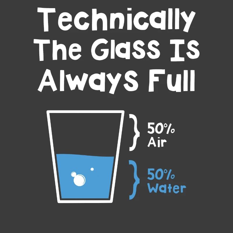 Technically The Glass Is Always Full