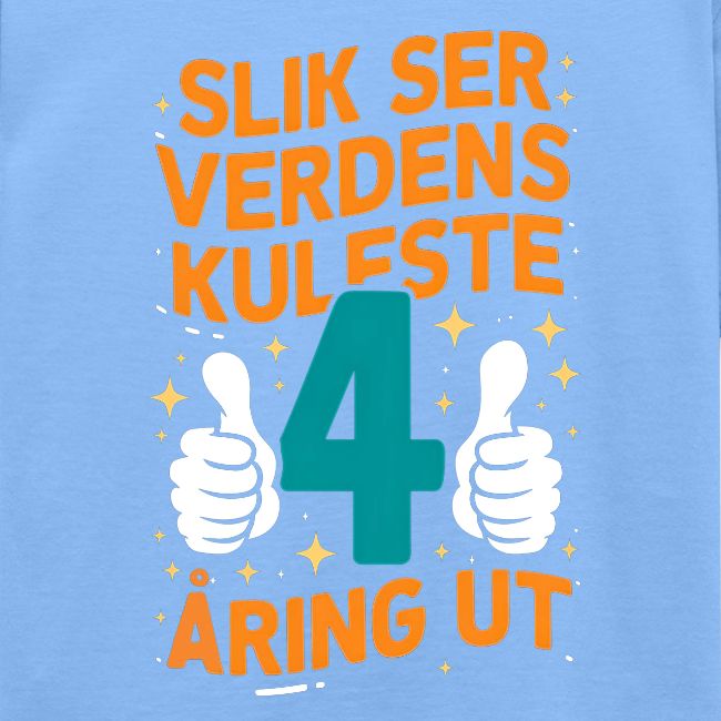Verdens kuleste 4-åring - Gave til 4-åring