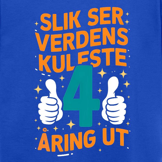 Verdens kuleste 4-åring - Gave til 4-åring