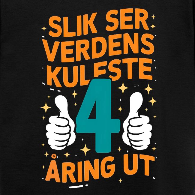 Verdens kuleste 4-åring - Gave til 4-åring
