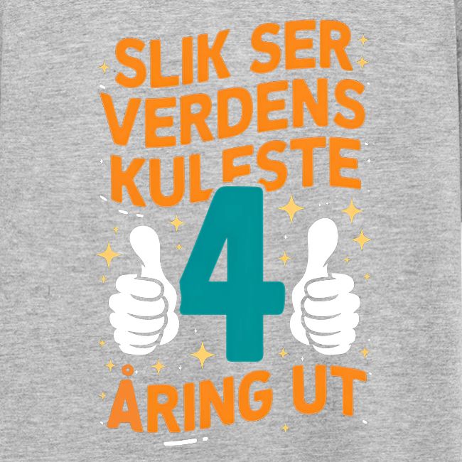 Verdens kuleste 4-åring - Gave til 4-åring