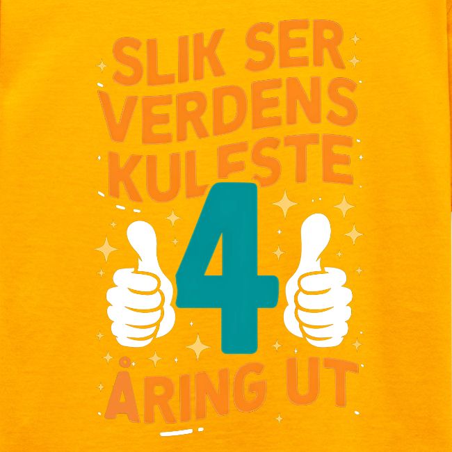 Verdens kuleste 4-åring - Gave til 4-åring