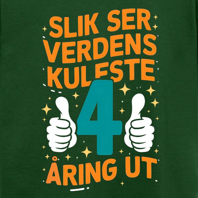Verdens kuleste 4-åring - Gave til 4-åring