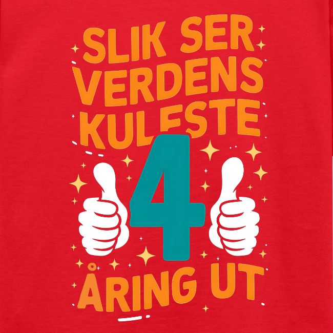 Verdens kuleste 4-åring - Gave til 4-åring