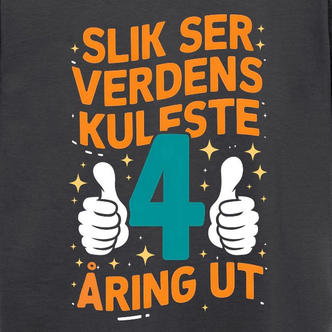 Verdens kuleste 4-åring - Gave til 4-åring