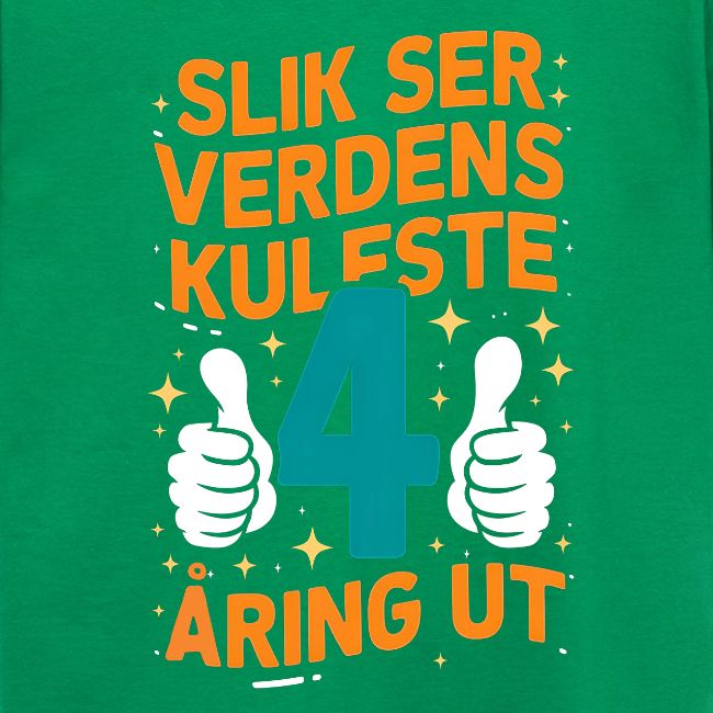 Verdens kuleste 4-åring - Gave til 4-åring