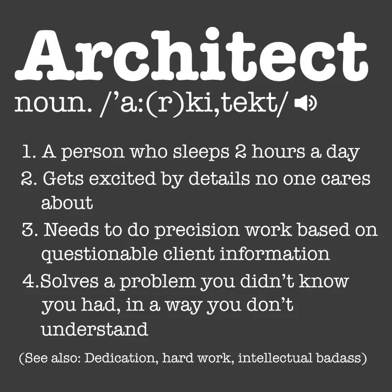 Architecte architecture architecte maître d’ouvrage cadeau de maître d’ouvrage