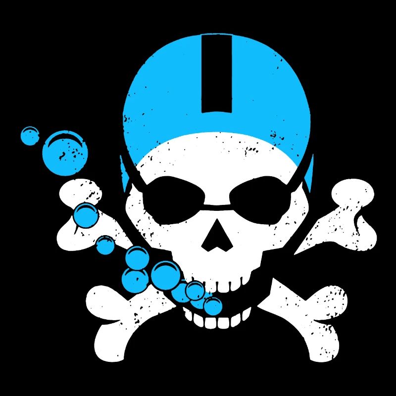 Swimming Skull