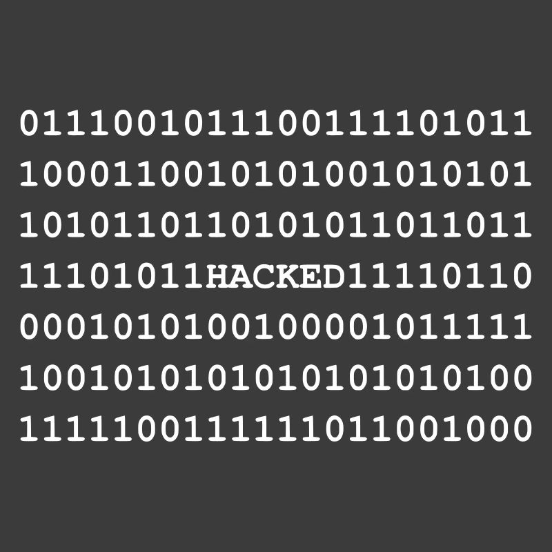 Hacked - Hacker - Nerd - Noob - Matrix