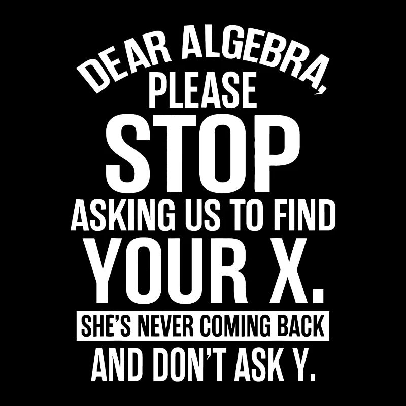 Complicated Math Apparel - Awesome Funny Algebra