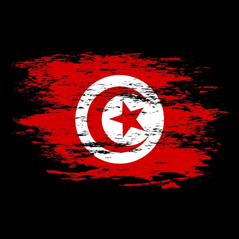 Drapeau tunisien utilisé