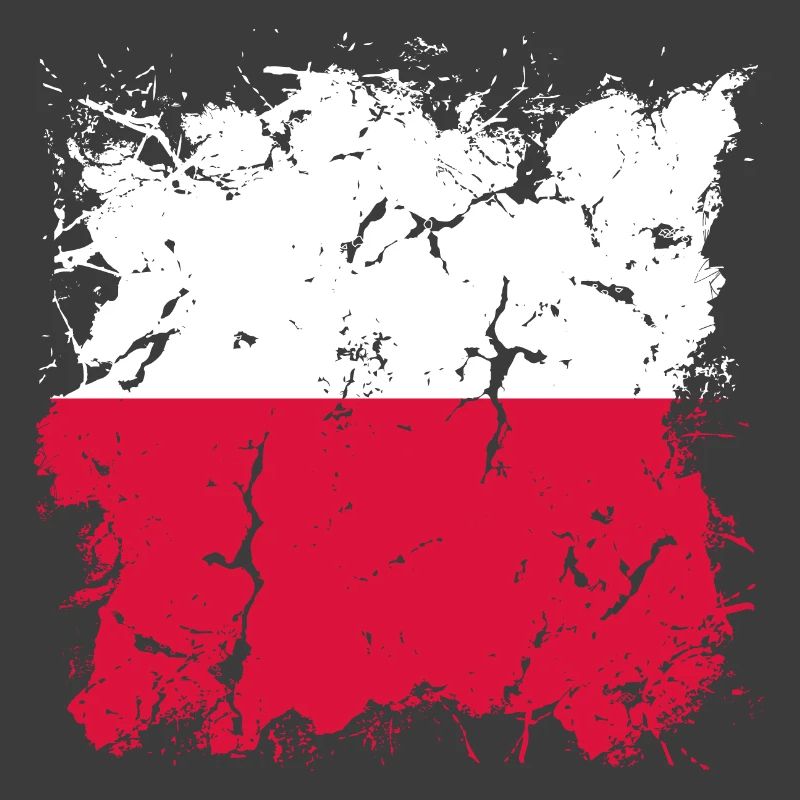 Drapeau de Pologne utilisé Look Polska Drapeau polonais