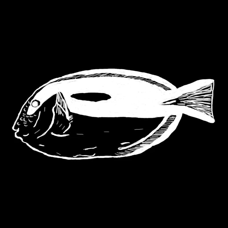Pallets surgeonfish white