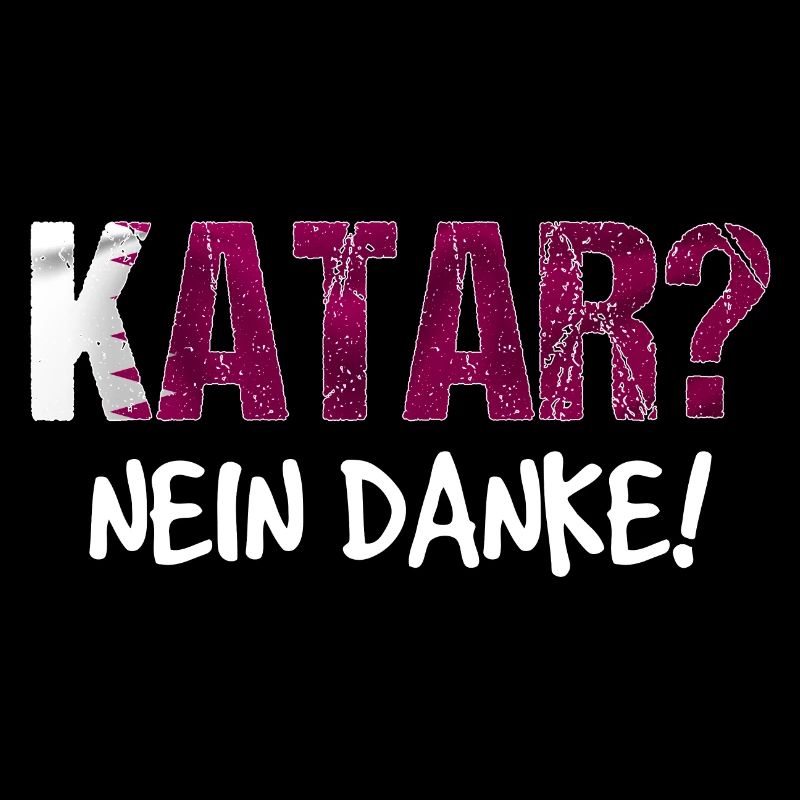 Katar Boykott Spruch Geschenk