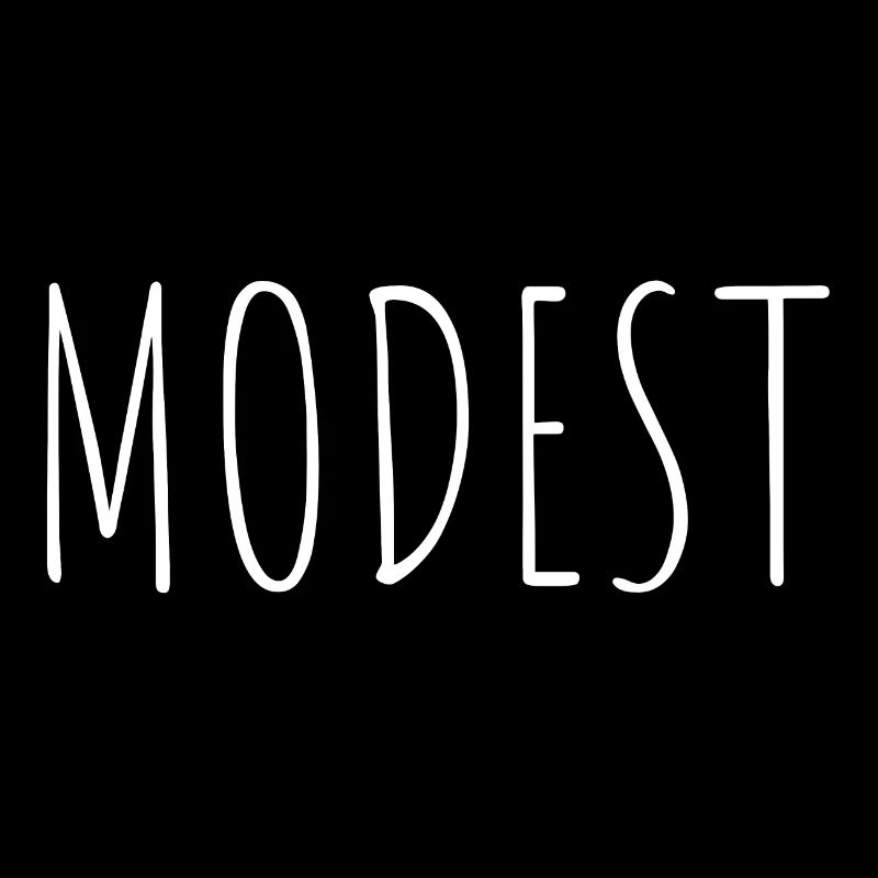 modest