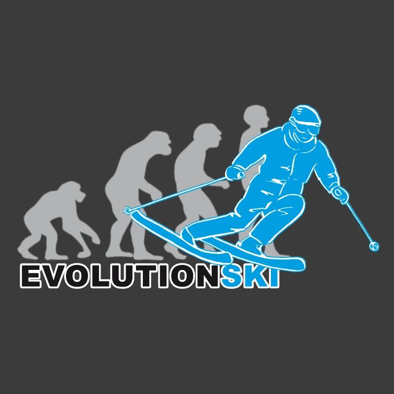 evolution ski, skiing, skiing, ski slope