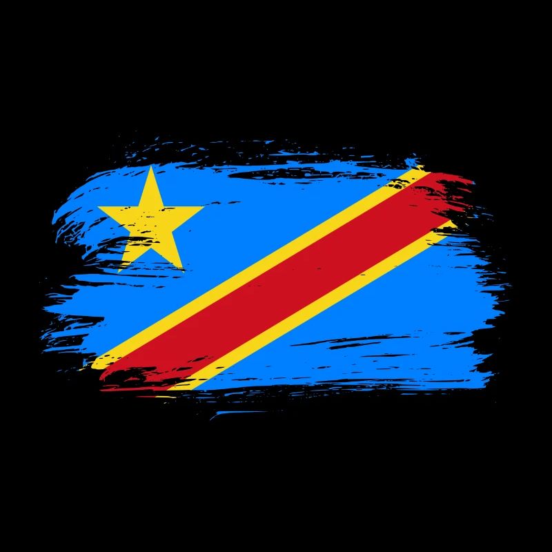 Kongo Flagge