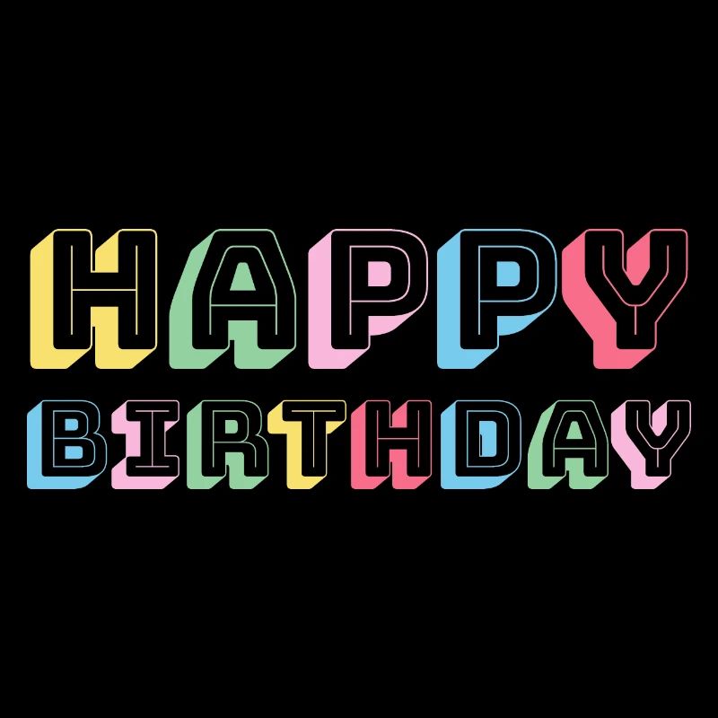 Happy Birthday Greeting Gift Idea