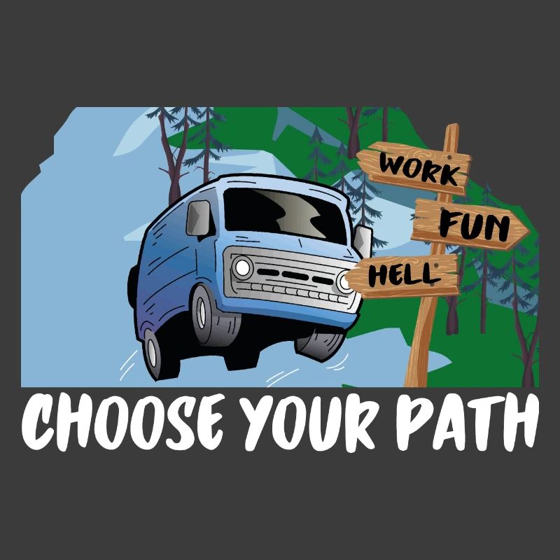 Wähle Deinen Pfad - Arbeit, Spaß oder Hölle?