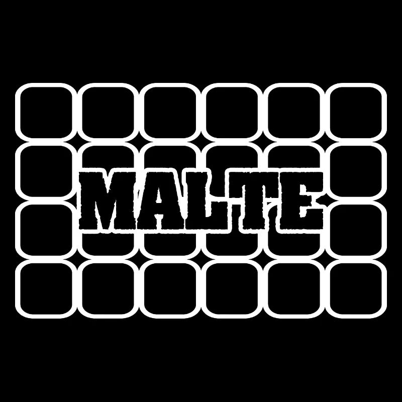 Men's name Malte