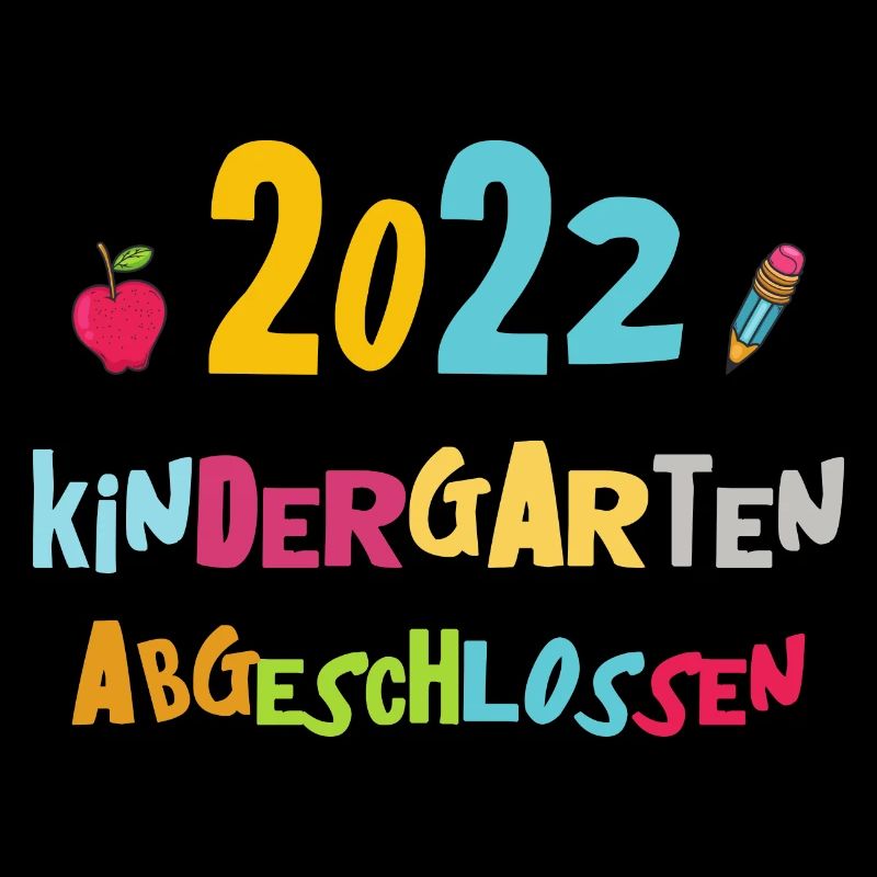 2022 Kindergarten Abgeschlossen Einschulung Kinder