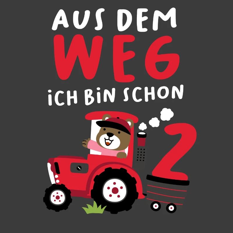 2. Geburtstag Junge Traktor Ich bin schon 2 Jahre