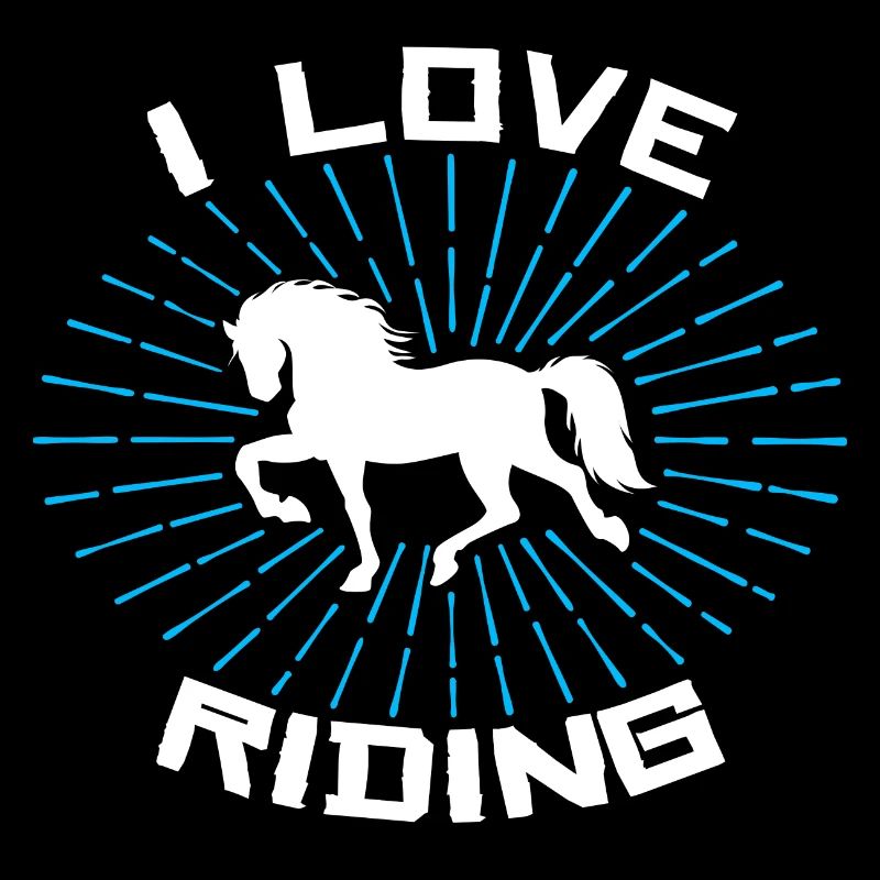 Ich Liebe Pferde Statement Islandpferde Galopp