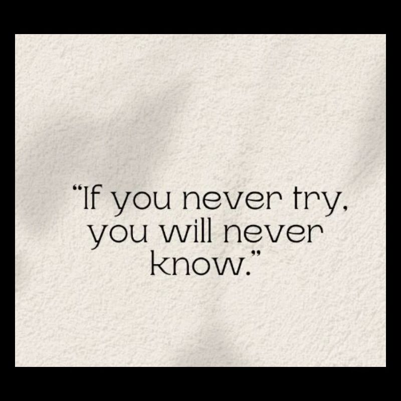 Try