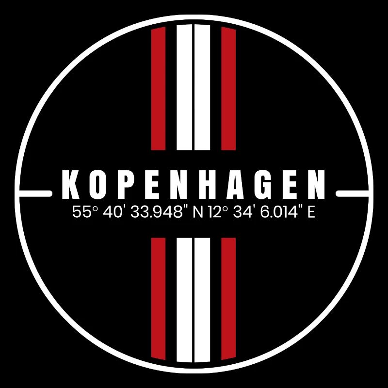 Coordonnées de Copenhague
