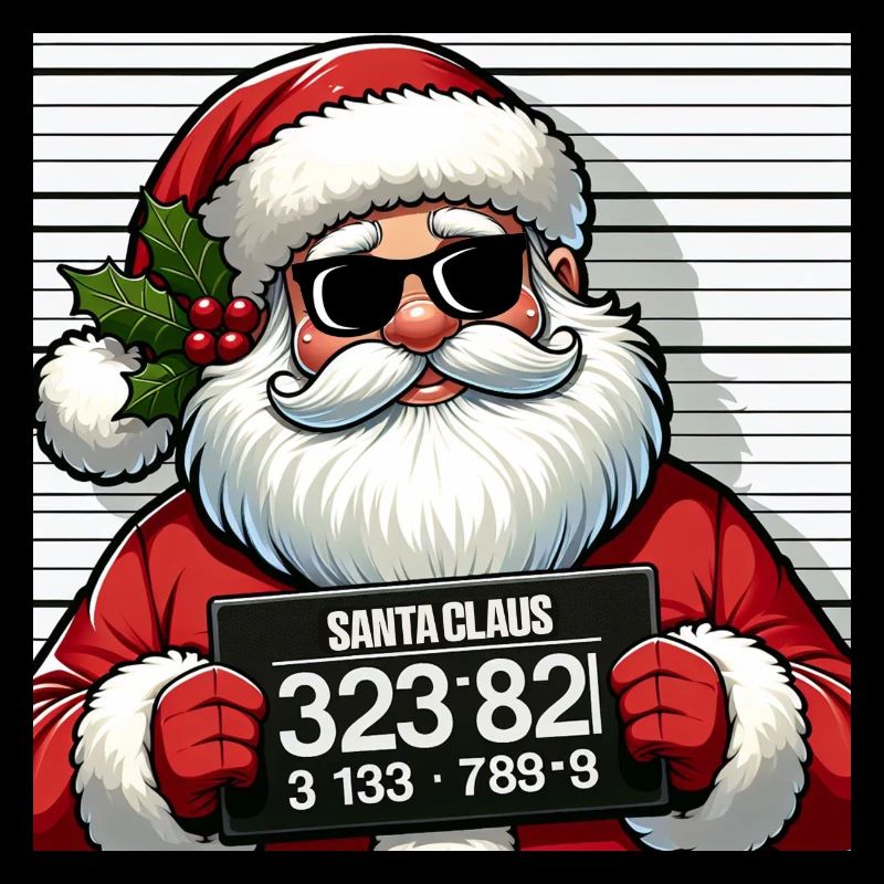 Père Noël Mugshot