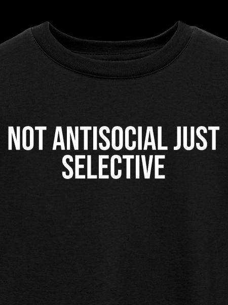 Introvert Humor Tee