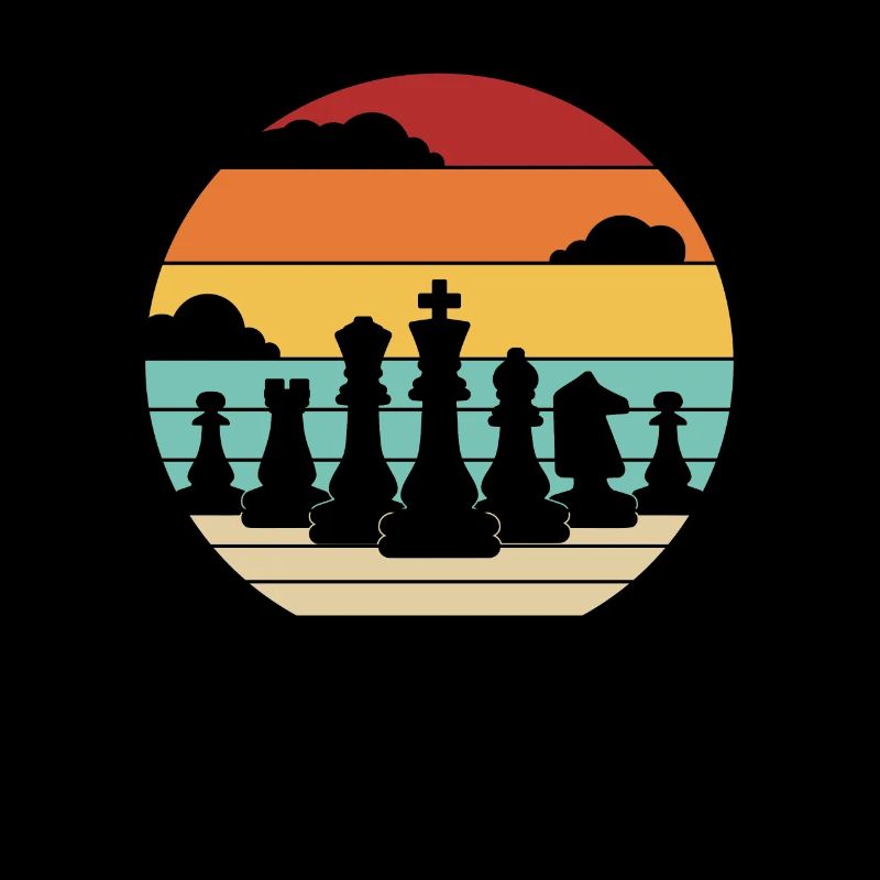 Retro Player Grandmaster Queen Professional Chess