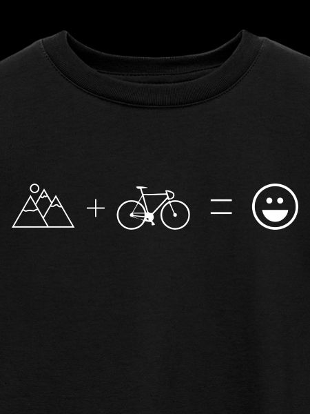 Mountainbike smil bjerge MTB smil landevejscykel