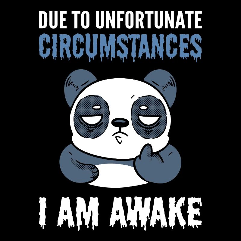 Due To Unfortunate Circumstances I Am Awake Panda