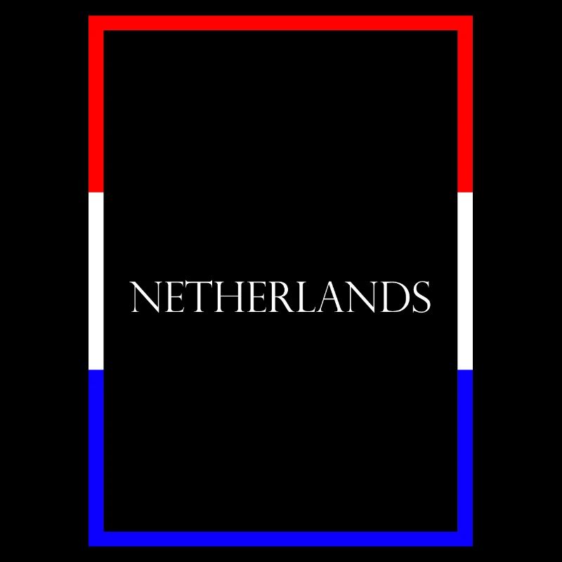 Pays-Bas - Lettrage de déclaration avec drapeau