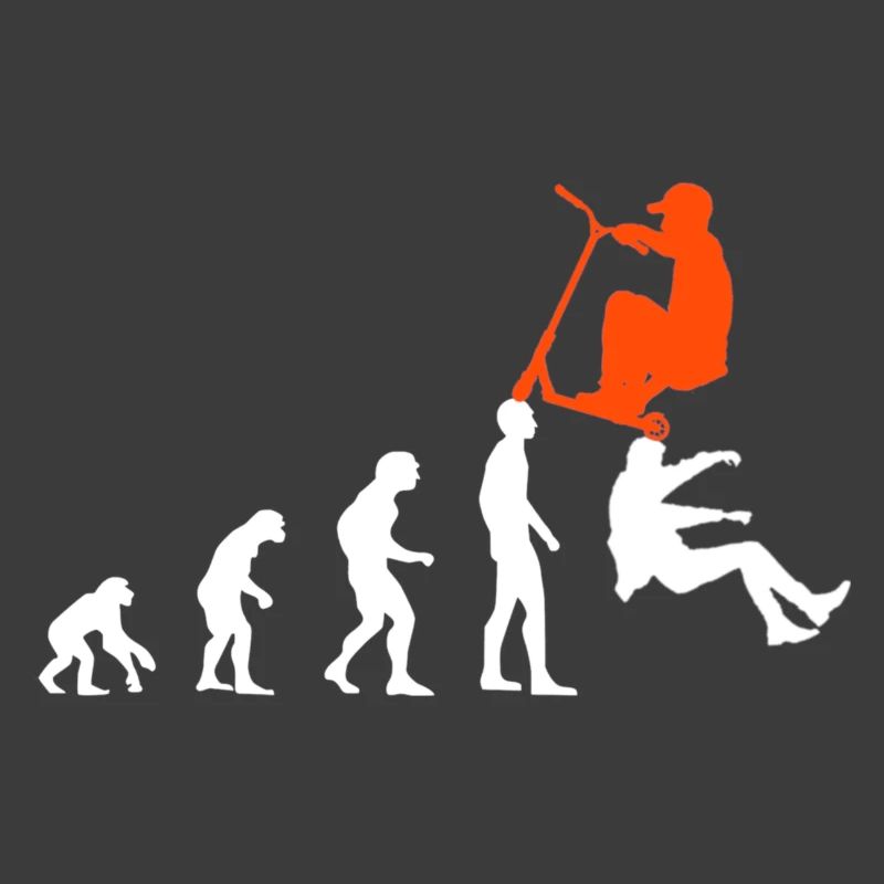 Scooter Tretroller E-Roller Stunt Evolution Design