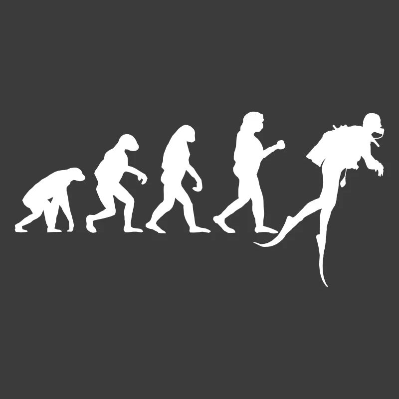 Plongée Evolution Plongeur Plongée Eau Drôle