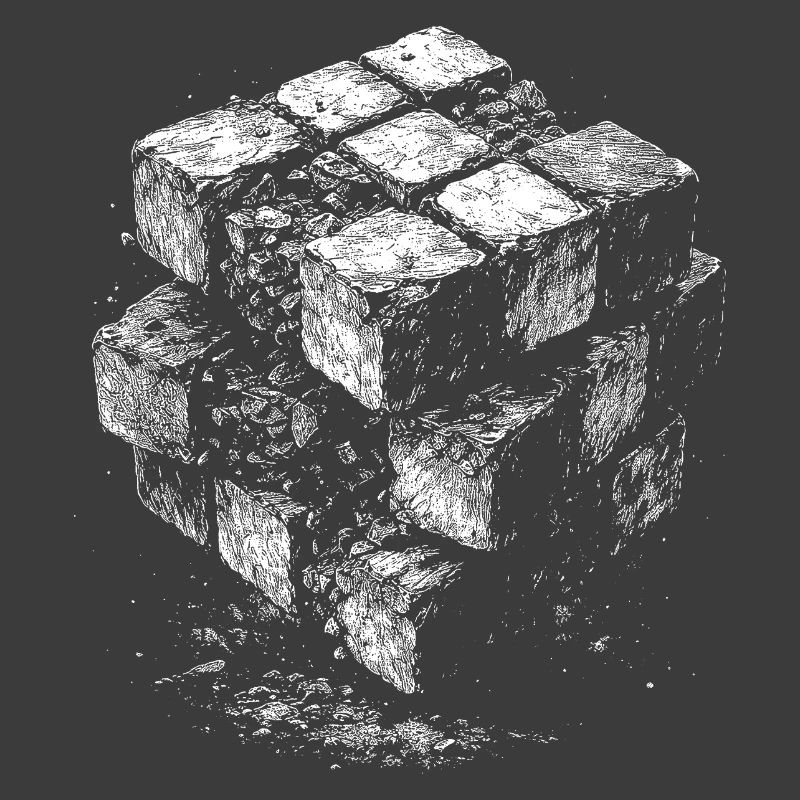 Brick Cube Geometry