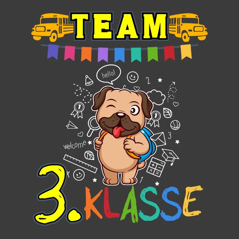 Team 3. Klasse Grundschule Drittklässler Schule