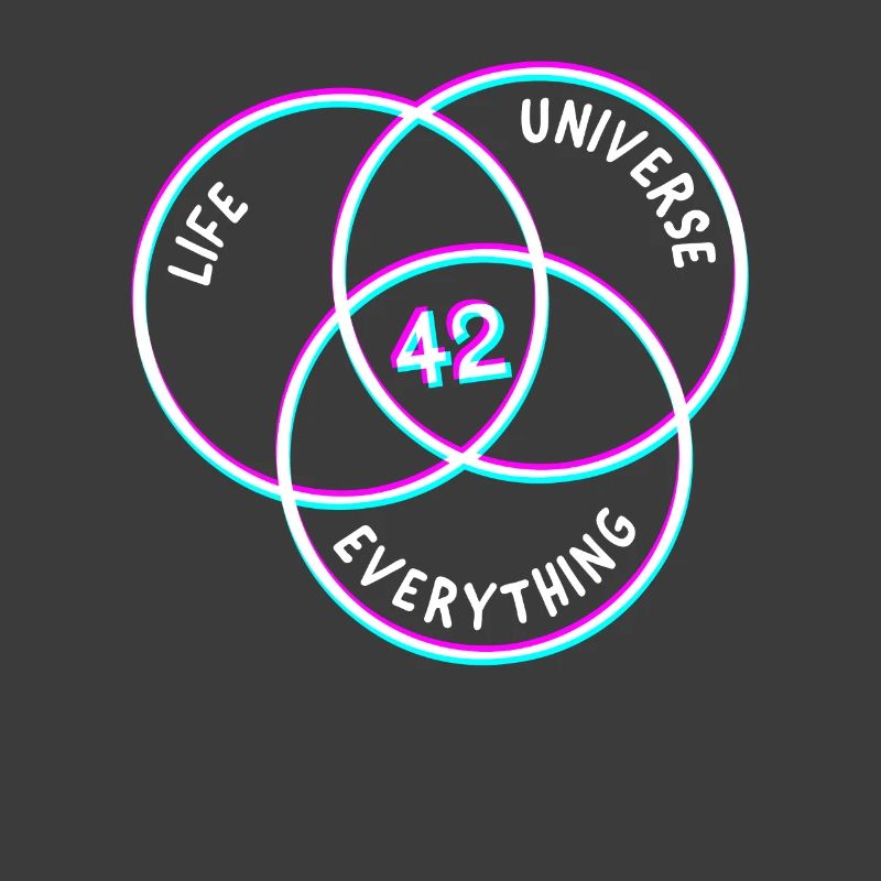 42 réponses Question Life Universe Everything Nerd