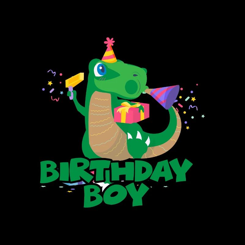 Geburtstagskind Geburtstag Junge Dino