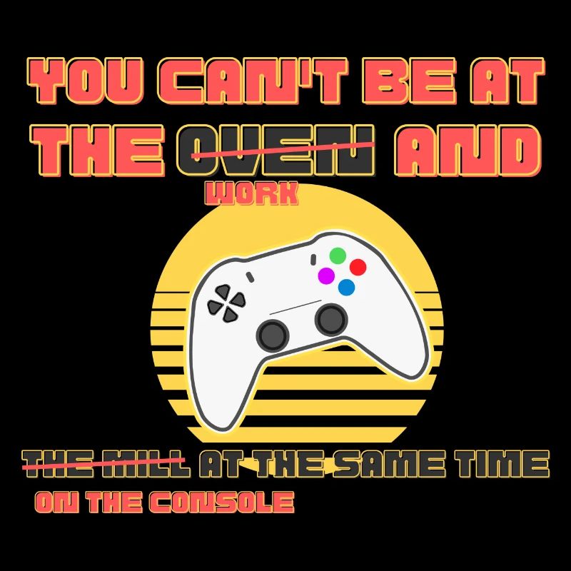 On the console and at work