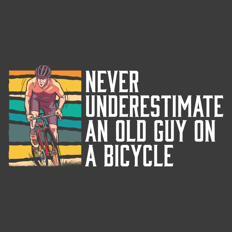 Never Underestimate An Old Guy on a Bicycle