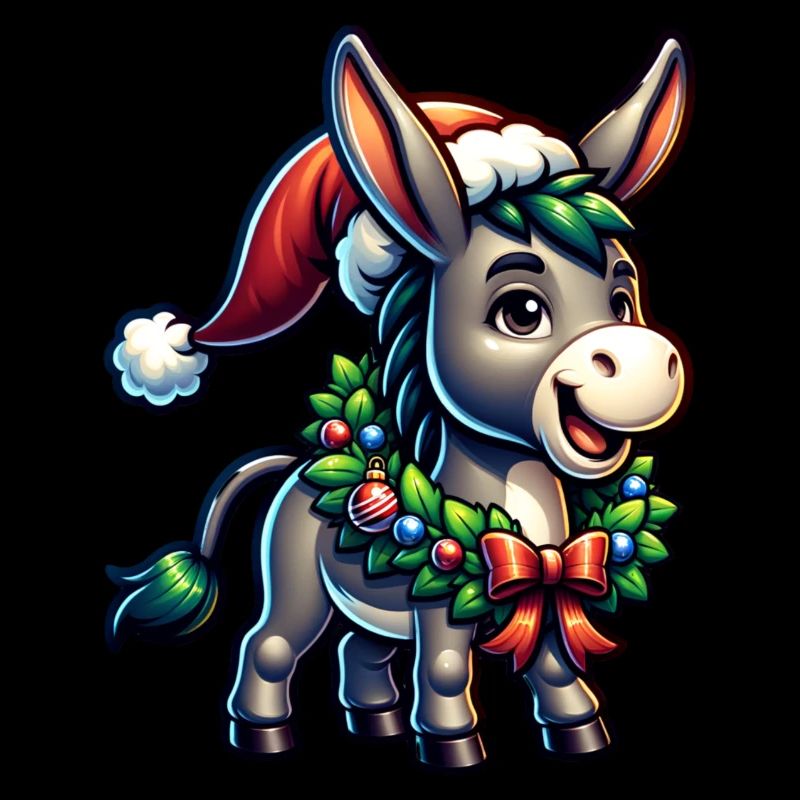 Âne de Noël