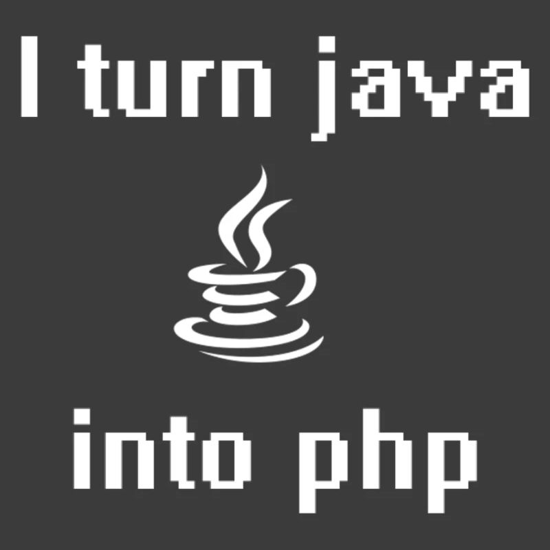 Ich verwandle Java in PHP