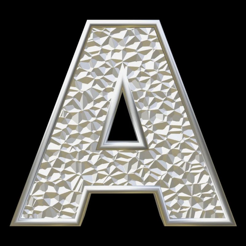 A, letter, letter A, initial, initial A, monogram,