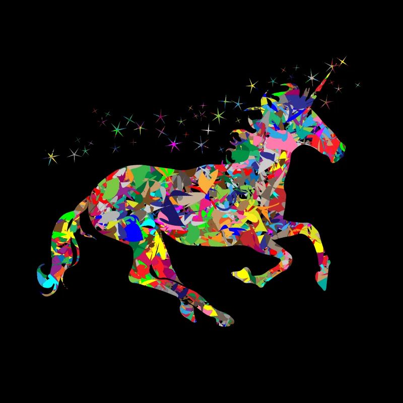 licorne coloré