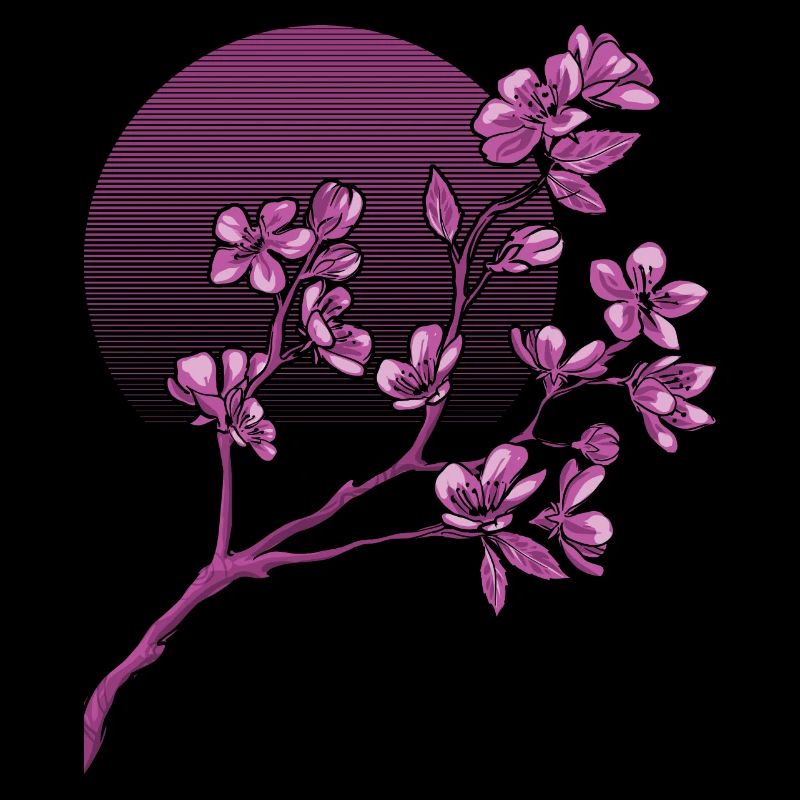 Sakura en fleurs de cerisier japonais